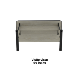 Mesa para Escritório Secretária Mx120 Maxxi  - 9