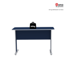 Ver mais imagens de Escrivaninha Mesa Escritório Secretária MX120 Maxxi 120cm Cinza Azul