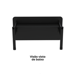 Mesa para Escritório Secretária Mx120 Maxxi  - 9