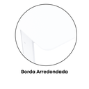Ver imagem 6 de Escrivaninha Mesa Escritório Secretária MX120 Maxxi 120cm Branco