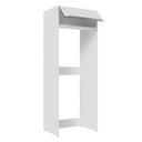 Ver imagem 5 de Porta-Geladeira Madesa Lux 1 Porta Basculante Branco/Branco Veludo