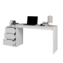 Ver imagem 5 de Mesa Escrivaninha Extensível com 3 Gavetas Brv Móveis