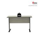 Ver mais imagens de Escrivaninha Mesa Escritório Gerência MX150 Maxxi 150cm Preto Casablanca Bege