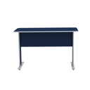 Ver imagem 3 de Escrivaninha Mesa Escritório Gerência MX150 Maxxi 150cm Cinza Azul