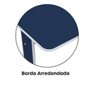 Ver imagem 6 de Escrivaninha Mesa Escritório Gerência MX150 Maxxi 150cm Cinza Azul