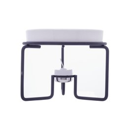 Rechaud de Queijo Brie Wolff de Aço Inox Preto Fosco 17,5cm - 3 Rechaud de Queijo Brie Wolff de Aço Inox Preto Fosco 17,5cm - 3