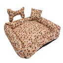 Ver imagem 1 de Cama Pet Gorgopet Médio Quadrada Impermeável: Smith Marrom