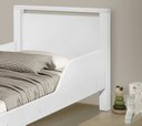 Ver imagem 5 de Cama Pequena Infantil Juvenil Branca Pes de Madeira