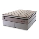 Ver imagem 6 de Conjunto Cama Box Super King c/ Molas Ensacadas Liverpool Branco 193x203x73