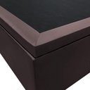 Ver imagem 5 de Base Box Baú para Cama Viúva 128x188cm Liz S05 Sintético Marrom - Mpozenato