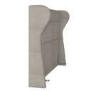 Ver imagem 5 de Cabeceira Cama Box Casal King 195cm Trinidad P02 Boucle Cru - Mpozenato