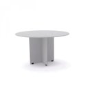 Ver imagem 1 de Mesa para Escritório de Reunião Redonda Maxxi MX1000 Cinza