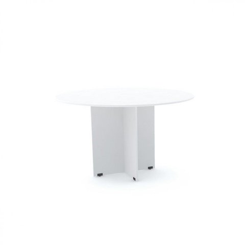 Mesa Reunião Redonda Maxxi MX1000 Branco