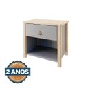 Ver imagem 7 de Mesa de Cabeceira 1 Gaveta Íris CabeCasa MadeiraOriginals Cinza
