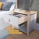 Ver imagem 5 de Mesa de Cabeceira 1 Gaveta Íris CabeCasa MadeiraOriginals Cinza