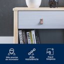 Ver imagem 4 de Mesa de Cabeceira 1 Gaveta Íris CabeCasa MadeiraOriginals