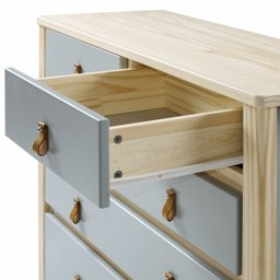 Cômoda 5 Gavetas Íris CabeCasa MadeiraOriginals - 10