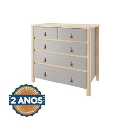 Cômoda 5 Gavetas Íris CabeCasa MadeiraOriginals - 7