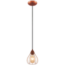Ver imagem 1 de Pendente Aramado Teardrop Cobre Sala Quarto Cozinha