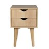 Mesa de Cabeceira 2 Gavetas Smile  - 5