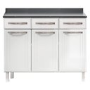 Ver imagem 4 de Cozinha de Aço Esmeralda Telasul 12 Portas 3 Gavetas