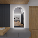 Ver imagem 5 de Espelho Orgânico Decorativo Lapidado com Led 90x60 Cm E13 para Sala, Quarto, Banheiro, 6000k 220v