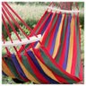 Rede de Descanso Lazer Relaxamento Cochilo Dormi Pousada Verao Casa Praia Jardim Camping Quintal Var - 7
