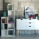 Ver imagem 5 de Estante para Livros 5 Nichos 150cm