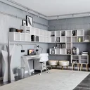 Ver imagem 6 de Estante para Livros 5 Nichos 150cm