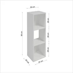 Estante 3 Nichos 90cm Torre  - 3