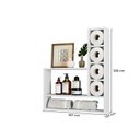 Ver imagem 3 de Organizador com Nichos para Banheiro e Porta Papel Romênia