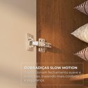 Ver imagem 6 de Guarda-Roupa Casal com 6 Portas e 6 Gavetas Multimóveis Crnvh-GRP145 Cinamomo/Bege