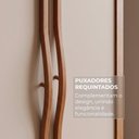 Ver mais imagens de Guarda-Roupa Casal com 6 Portas e 6 Gavetas Multimóveis Crnvh-GRP145 Cinamomo/Bege
