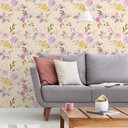 Ver imagem 1 de Papel de Parede Floral Encanto Arte Destaque 3 Metros