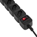 Ver imagem 2 de Protetor Eletrônico com 5 Tomadas Epe 205 Pt Intelbras