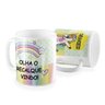 Caneca Porcelana unicornio olha o recalque vindo! desviei - 1