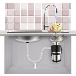 Triturador de resíduos de alimentos pia de cozinha ENVIRONTECH, alta potência 1HP, superior ao EVO20 - 5