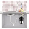 Triturador de resíduos de alimentos pia de cozinha ENVIRONTECH, alta potência 1HP, superior ao EVO20 - 5