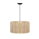 Ver imagem 2 de Pendente de Teto Roma em Corda Sisal Natural Palha Moderna