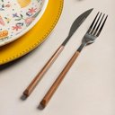 Ver imagem 7 de Jogo Faqueiros Ageless Linjer 24 Peças - Home Style