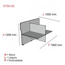 Ver imagem 4 de Mesa Estação de Telemarketing Dupla Maxxi 