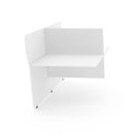 Ver imagem 1 de Mesa Estação de Telemarketing Dupla Maxxi Branco