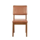 Ver imagem 6 de Conjunto de Jantar Mesa c/Vidro Bennett 6 Cadeiras New Ella - Caramelo