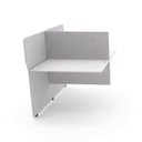 Ver imagem 1 de Mesa Estação de Telemarketing Dupla Maxxi Cinza