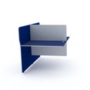 Ver imagem 1 de Mesa Estação de Telemarketing Dupla Etdc-02 Maxxi Azul