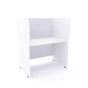 Ver imagem 1 de Mesa Estação de Telemarketing 100cm Etsi-03 Maxxi Branco