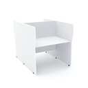 Ver imagem 1 de Mesa Estação de Telemarketing Dupla Maxxi Branco