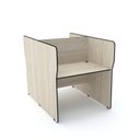 Ver imagem 2 de Mesa Estação de Telemarketing Dupla Etdi-01 Maxxi