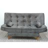 Sofa Cama Paris Cor Veludao Marrom - 1
