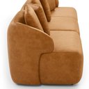 Ver imagem 7 de Sofá 3 Lugares para Sala de Estar Living 228cm Arlo F04 Couríssimo Whisky - Lyam Decor